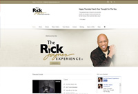 Client: The Rick Joyner Experience<br/>Project: therickjoynerexperience.com<br/>Tools: Wordpress, Woo Commerce, Responsive Design